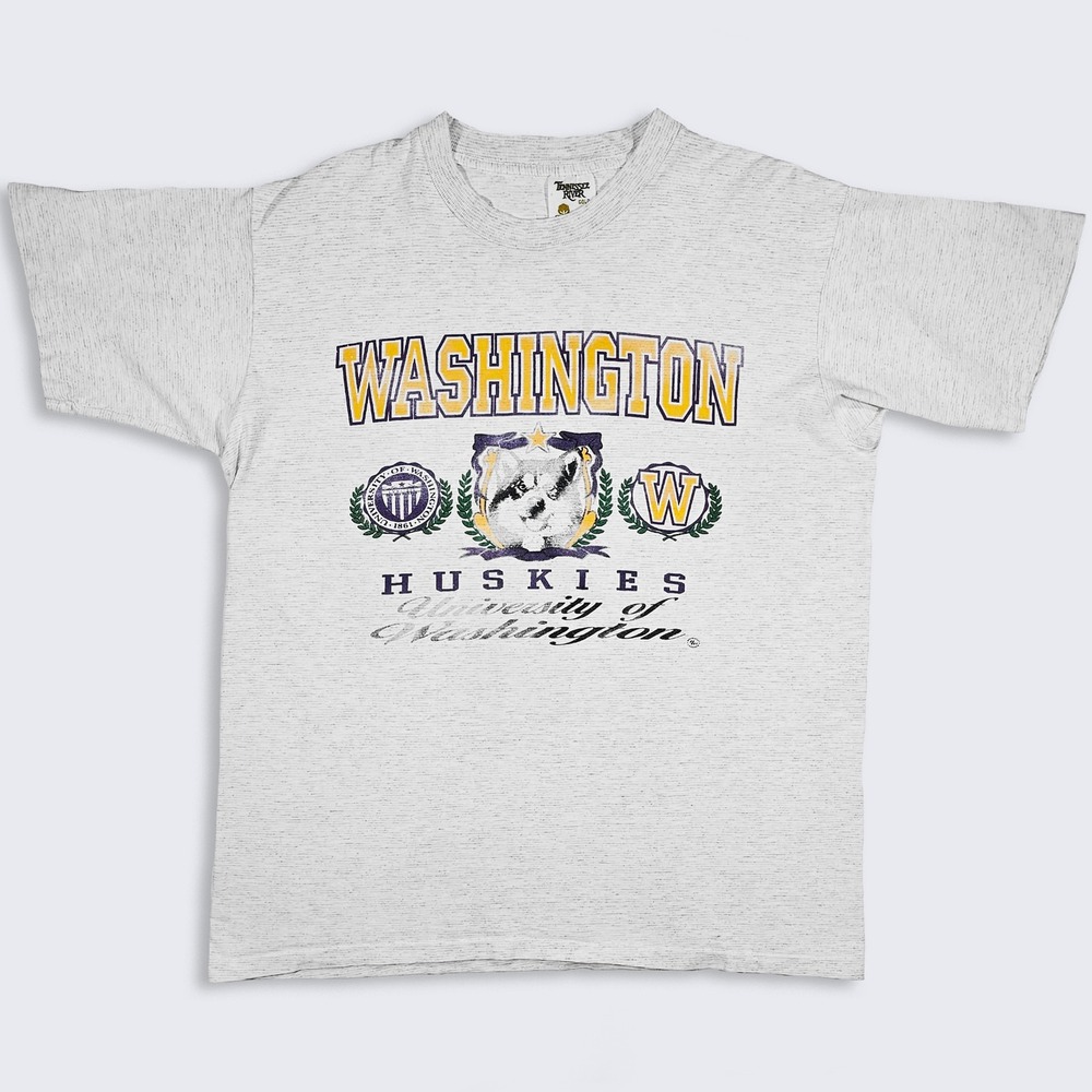 Washington Huskies Vintage 90s Tennessee River Single Stitch T-Shirt